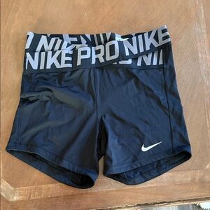 Nike Women's Black Athletic Shorts